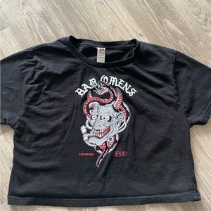 Bad Omens Cropped T shirt